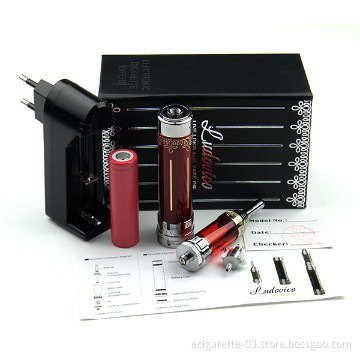 ludovico alibaba hot sell double heating coil 2500mah best mechanical